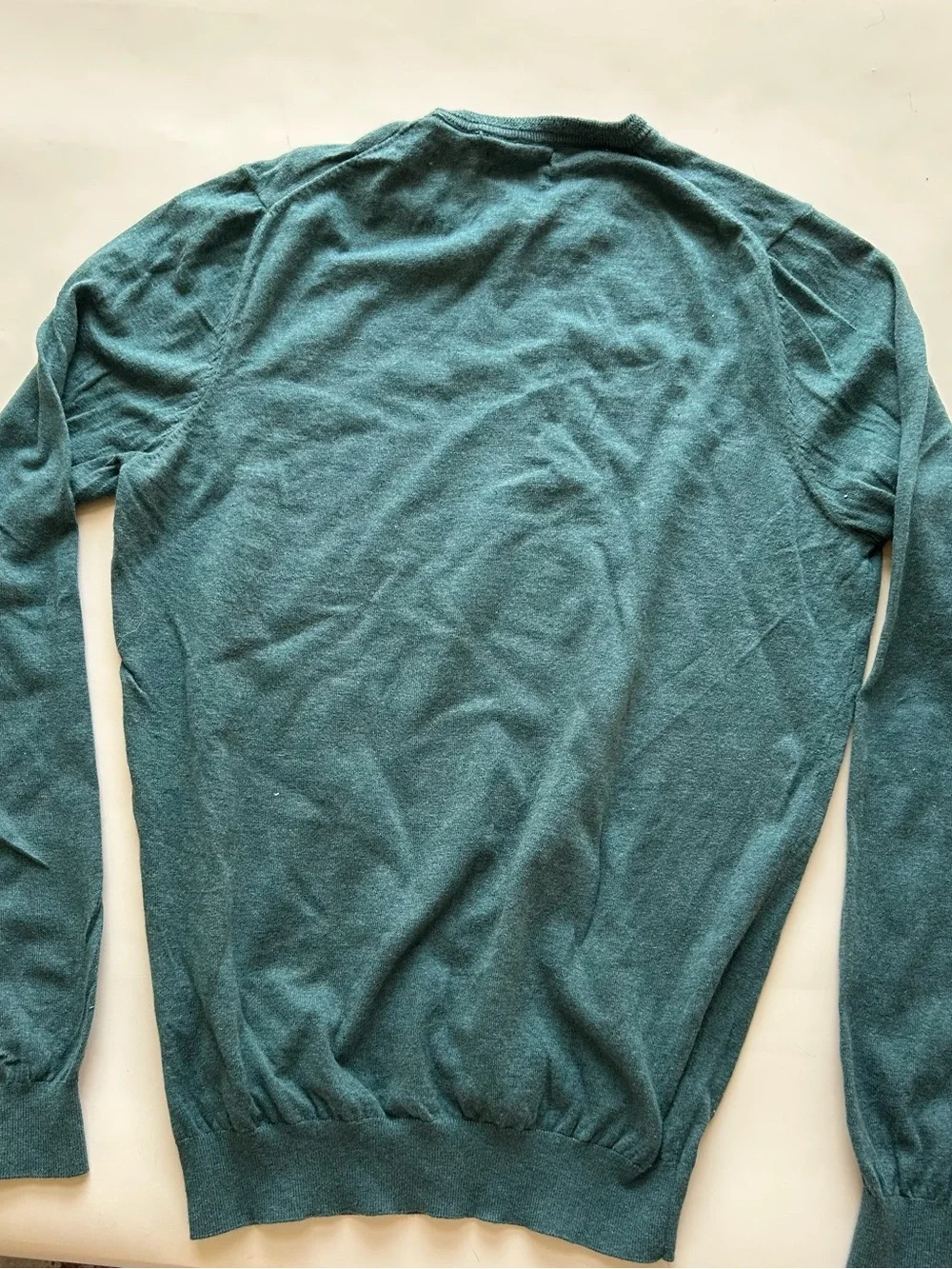 Massimo Dutti Men's Crewneck Sweater in Green size S